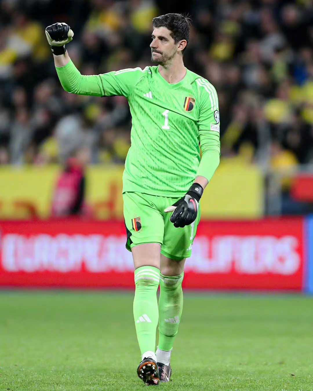 Courtois trækker sig fra Belgiens venskabskamp på grund af en skade